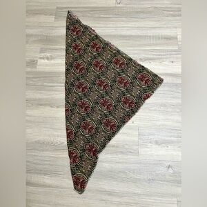 NWOT Vintage RAY STRAUSS 100% RAYON women Large Classic square colorful scarf